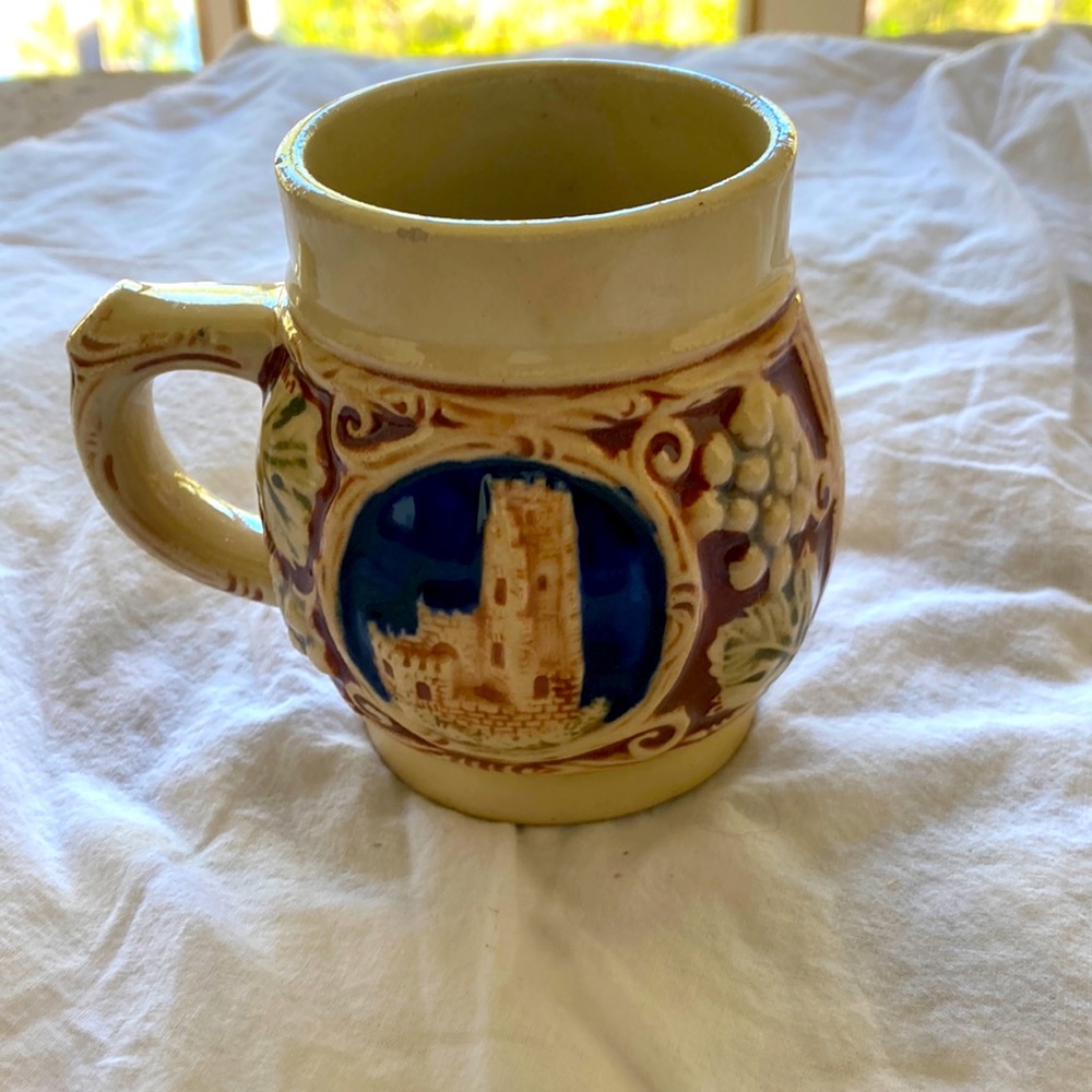 Germany numbered 4013 mug. Neutral stein historical